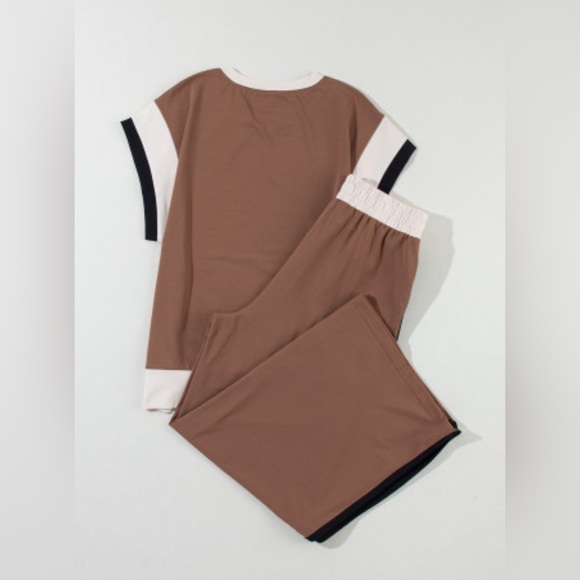 Willow colorblock two piece lounge set - Picture 5 of 8